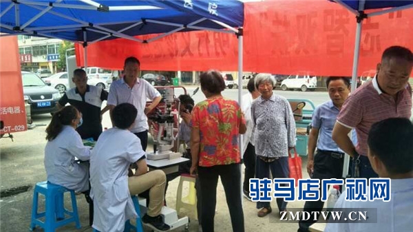 新蔡尖峰眼科醫(yī)院組織專家開展“志智雙扶”活動(dòng)走進(jìn)孫召鎮(zhèn)