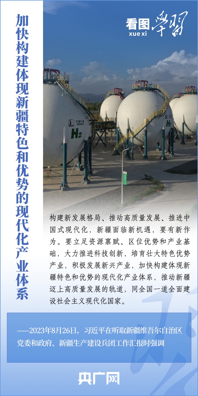 看圖學習丨在中國式現(xiàn)代化進程中更好建設美麗新疆