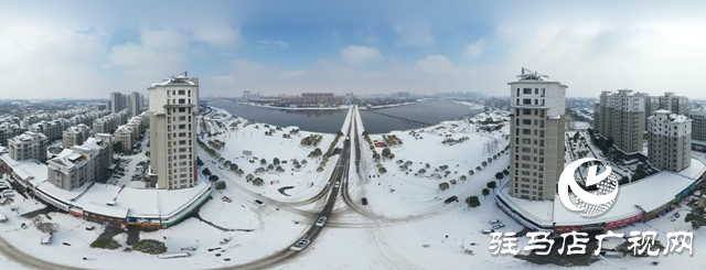 泌陽縣：雪后初晴美如畫