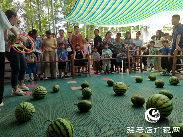 平輿縣第六幼兒園迎“六一”舉辦“西瓜盛宴”親子互動嗨翻天